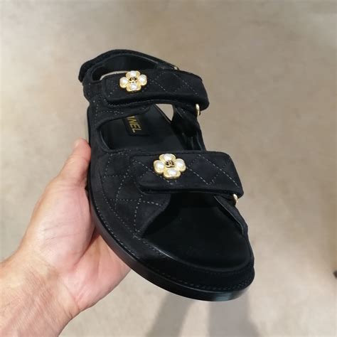 flat sandals chanel|chanel flat sandals 2022.